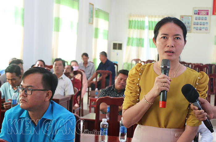 Cử tri huyện Giang Thành kiến nghị nâng cấp đường N1 